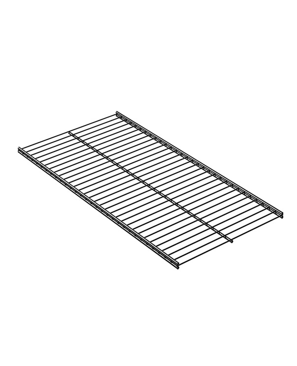 Полка сетчатая ПРАКТИК Home GSh 60х30 графит